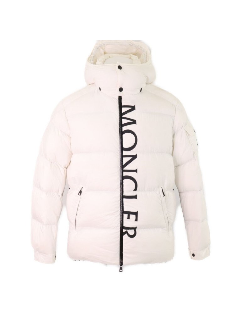 Moncler Maures Half Logo Hoodie Down